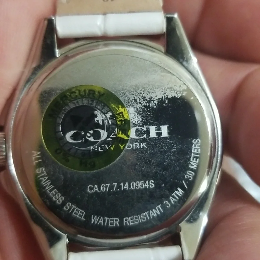 Coach white watch - Picture 4 of 7